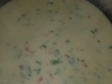 Papas fritas con crema a la provezal
