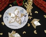 A picture of step 2 of Kaju Katli.