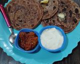 A picture of step 6 of Beetroot pulp Lachha Paratha.