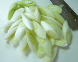A picture of step 3 of Easy Nanban-style Curried Soboro and Daikon Radish.