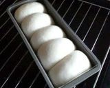 A picture of step 5 of Heidi's White Bread in a Pound Cake Pan.