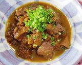 A picture of step 9 of Simmered Tuna Offcuts.