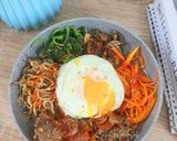 Foto langkah ke 7 dari resep Bibimbap (Nasi Campur Korea).