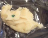 A picture of step 2 of Nerikiri (Rice Dough and Sweet Bean Paste) Nightingale.