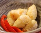 A picture of step 10 of Cod with Grated Daikon Radish Agedashi (Deep Fried with Savory Sauce).