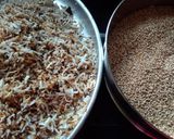 A picture of step 2 of Tilgud ke laddu.