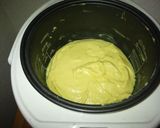 A picture of step 7 of Save Time with a Food Processor and Rice-Cooker! Butter-Free Sweet Potato Cake.