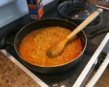 A picture of step 4 of Chicken Korma.