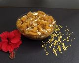 પીળી મગ ની દાળ નો શીરો (Yellow Moong Dal Sheera Recipe In Gujarati) રેસીપી સ્ટેપ4ફોટો