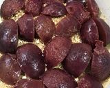 Foto del paso 5 de la receta: Torta invertida de ciruelas
