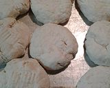 A picture of step 4 of Cathead buttermilk biscuits.