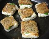 Pan Fried Pork-Wrapped Hanpen Fish Cakes with Basil recipe step 3 photo