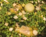 Zöldséges májgaluska leves recept fázis 4 fotója