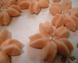 A picture of step 7 of Sakura Spritz Cookies.