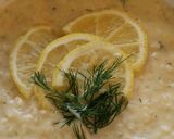 A picture of step 5 of Lemon Chicken and Rice Soup.