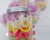 Hình bước làm 7 của món Mứt dừa dẻo ngũ sắc