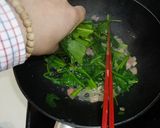 A picture of step 6 of Spinach and Bacon Sauteed in Butter.