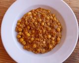 Foto del paso 12 de la receta: Garbanzos con costilla desmenuzada al Cabrales