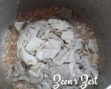 A picture of step 2 of Spicy Boti ka Salan/Goat Tripe Curry.