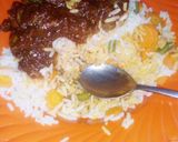 A picture of step 4 of Rice and Stew.