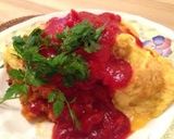 A picture of step 15 of Omurice (Rice Omelette).