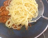 ஸ்பெகடி போலக்னீஸ்(இத்தாலி ஸ்பெஷல்)(italian spaghetti recipe in tamil) ரெசிபி ஸ்டேப் 8 புகைப்படம்
