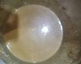 A picture of step 3 of Dalgona cake.