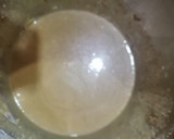 A picture of step 3 of Dalgona cake.