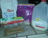 A picture of step 1 of Arroz con leche.