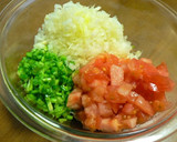 A picture of step 1 of Simple Salsa Sauce.