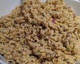 A picture of step 1 of Crispy Falafel.