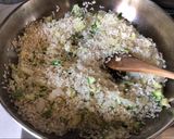 Φωτογραφία βήματος 4 της συνταγής Risotto με κολοκυθάκια και σαλάμι αέρος