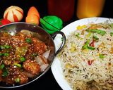 A picture of step 6 of Chicken manchurian.