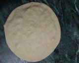 A picture of step 2 of Paneer pratha.