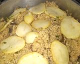 A picture of step 7 of Mutton Pulao.