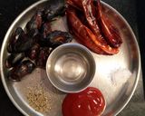 A picture of step 3 of Smokey dates chicken.
