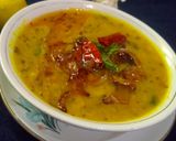 A picture of step 4 of Dal Panchmel.