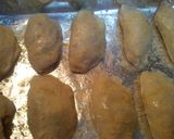 A picture of step 2 of Surprize in a biscuit.