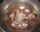 A picture of step 1 of Superb Chicken Gizzards.