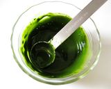 A picture of step 2 of Jiggly Matcha Milk Jello.
