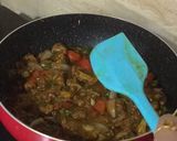 A picture of step 9 of Chilli Mushrooms Restaurant Style.