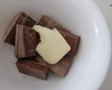 A picture of step 1 of Eggless Chocolate mousse.