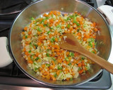 A picture of step 2 of Friday Dry Curry.