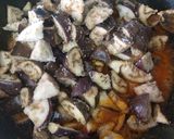 A picture of step 9 of Spicy egg plant stew.