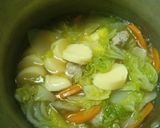 รูปขั้นตอนการทำที่ 4 ของ ต้มจืดหมูสับ เต้าหู้ไข่ คลีน