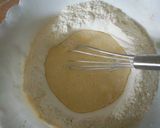 A picture of step 3 of "Traditional pancake" #newauthorchallenge.