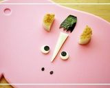 A picture of step 3 of To Celebrate the New Year: Horse Bento Character Bento.