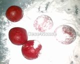 Foto langkah ke 5 dari resep Red Velvet Crinkle Cookies.
