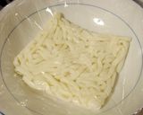 A picture of step 3 of An Osaka-native's Sauce Yakisoba (or Stir-fried Udon Noodles).