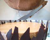 A picture of step 15 of Cherry and Chocolate No-Bake Cheesecake.